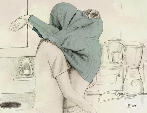500x385 Couple Kissing Drawing Pictures, Photos, And Images For Facebook - Couple Drawing