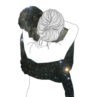 400x394 Couple Illustration Tumblr - Couple Drawing Tumblr