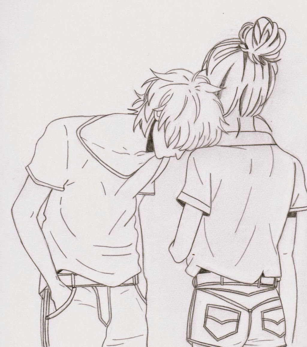 1024x1156 Cute Couple Drawing Ideas Tumblr Hd Wallpaper Gallery - Couple Drawing Tumblr