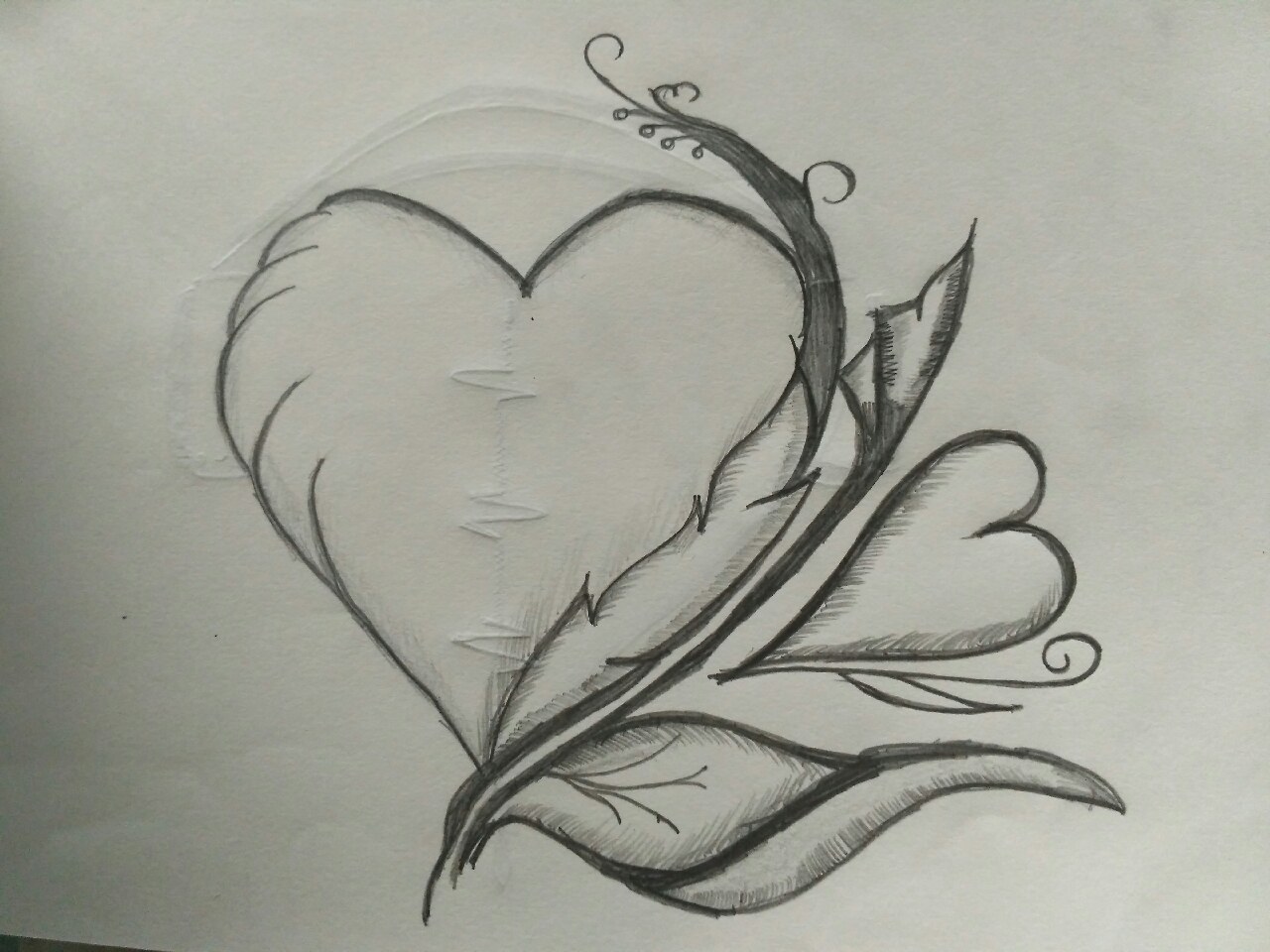 1280x960 Love Drawing For Him - Couple Love Drawing Images