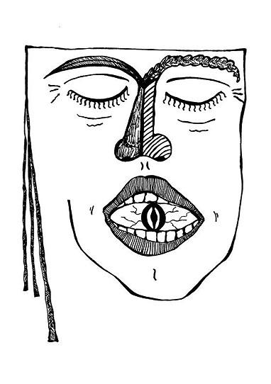 382x542 Stress And Courage Drawing - Courage Drawing