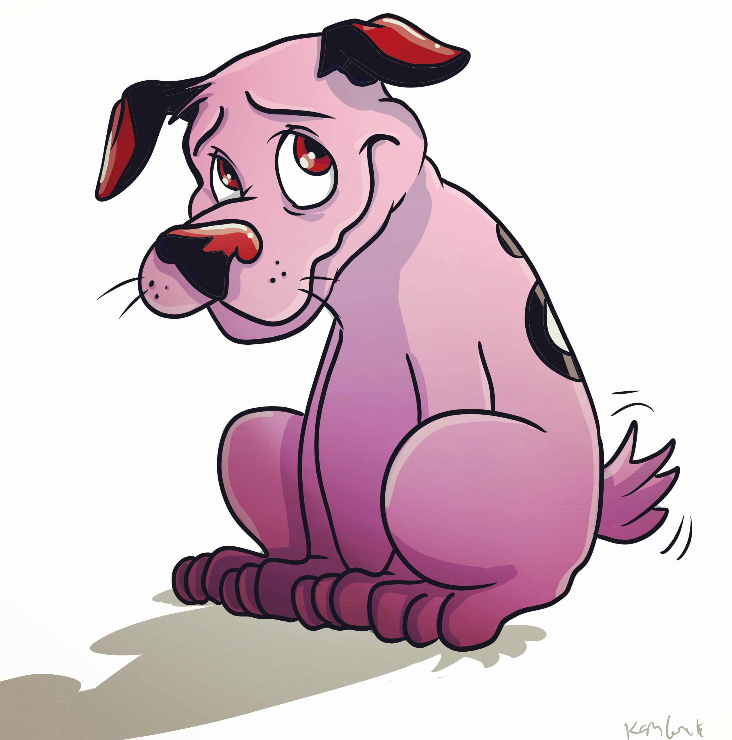 Courage The Cowardly Dog Drawing at Explore