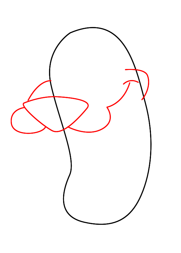 591x825 how to draw courage the cowardly dog - Courage The Cowardly Dog Drawing