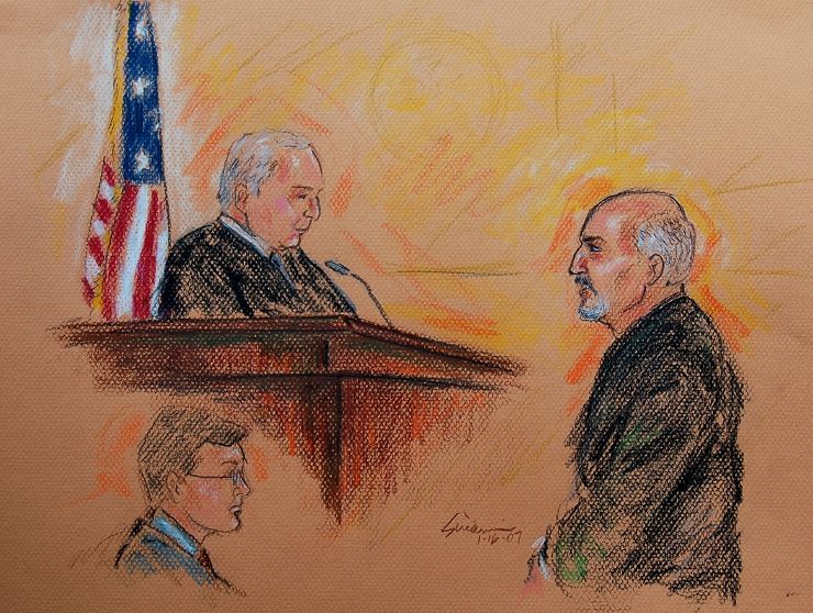 740x558 Courtroom Drawings - Court Drawings