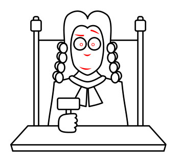 Court Hammer Drawing
