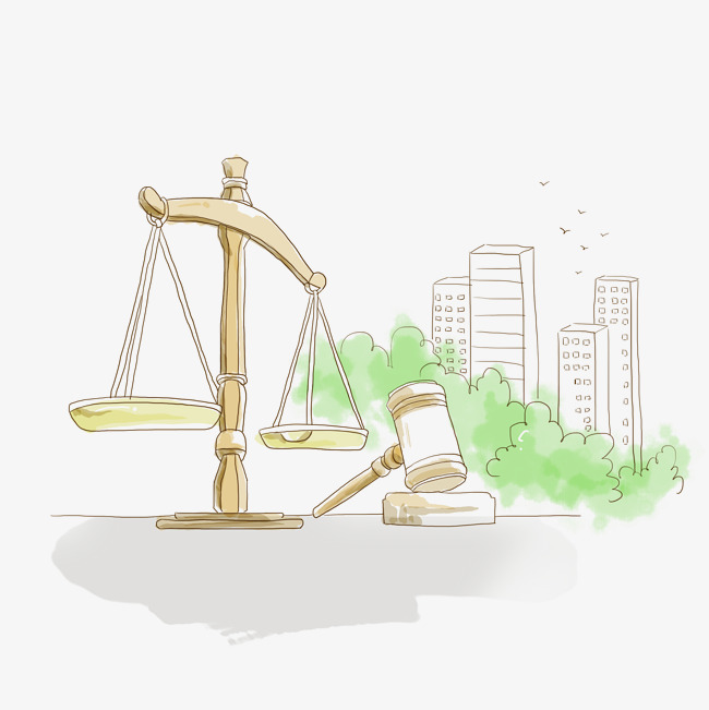 650x651 the court represents the material hand drawing, hammer, balance - Court Hammer Drawing