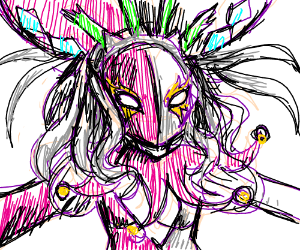 300x250 court jester drawing - Court Jester Drawing