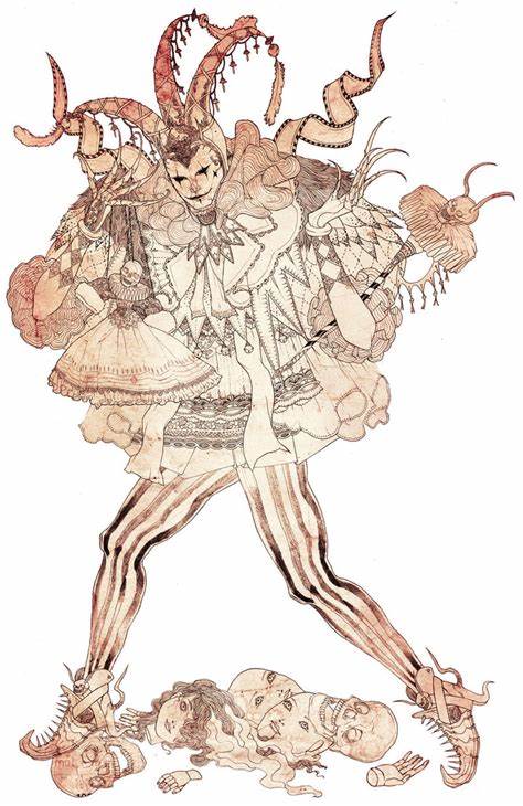 474x730 court jester drawing gtgt - Court Jester Drawing