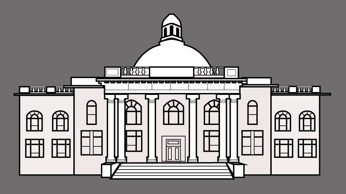 1104x621 Courthouse Drawing Francis Chen - Courthouse Drawing