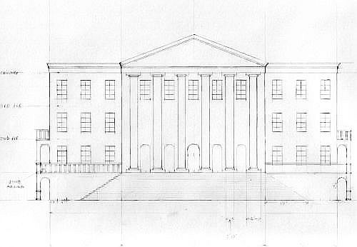 500x346 The Courthouse Wip - Courthouse Drawing