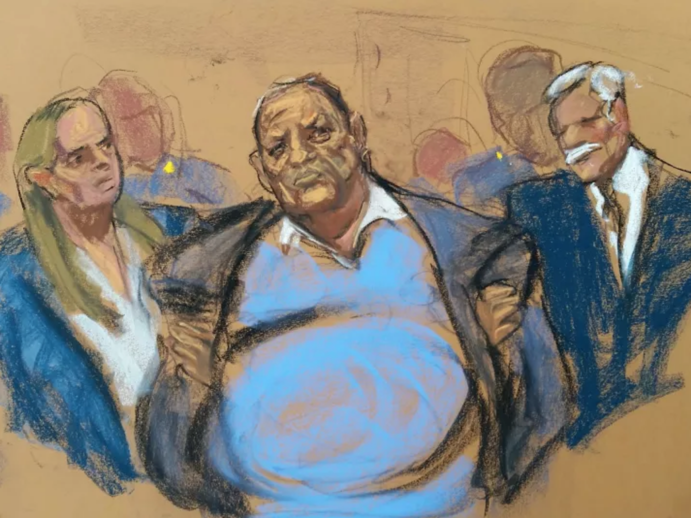 1382x1036 harvey weinstein courtroom sketches delight, horrify twitter - Courtroom Drawing