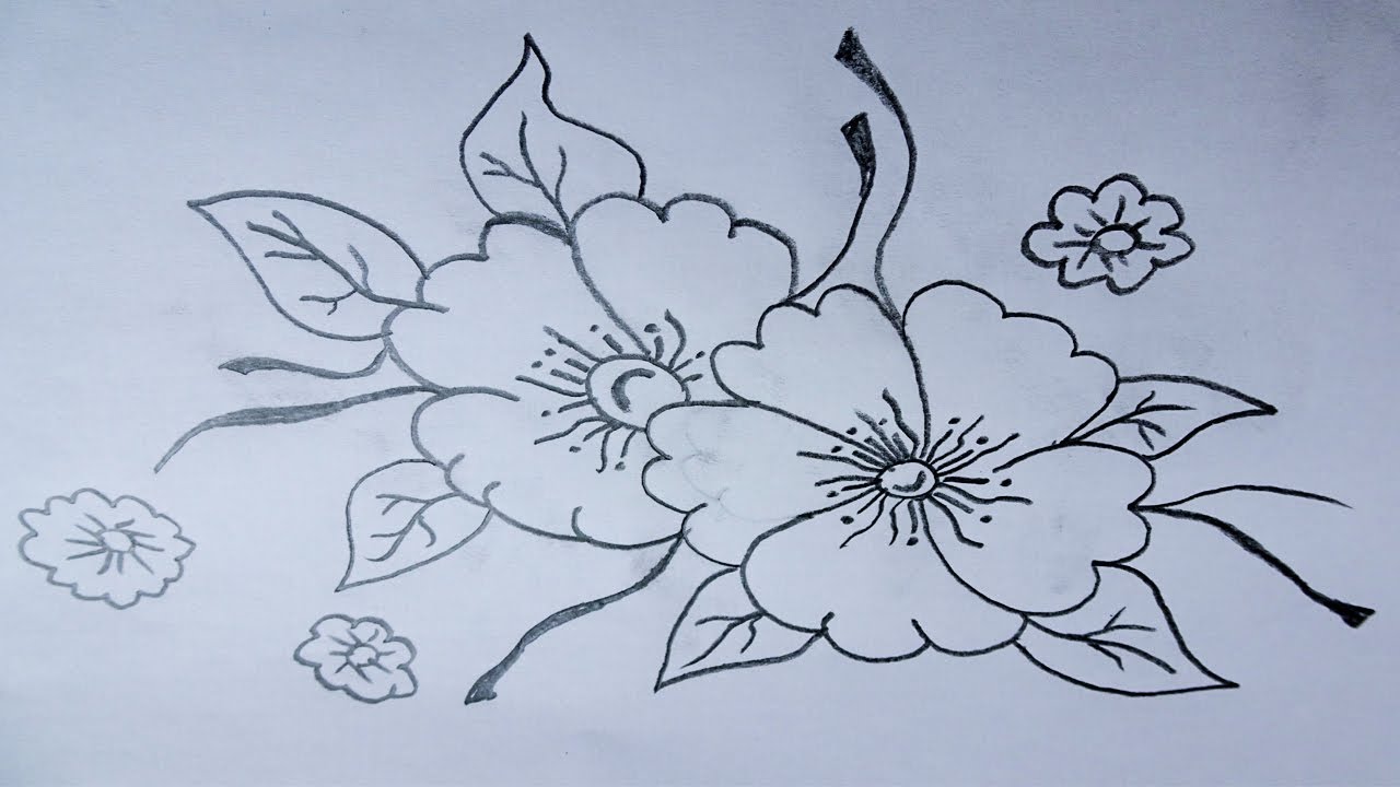 1280x720 flower pillow cushion cover design latest design for pillow - Cover Drawing