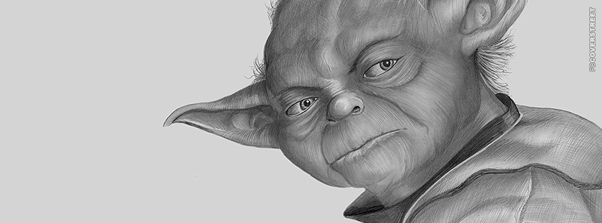 851x315 incredible yoda drawing facebook cover - Cover Drawing