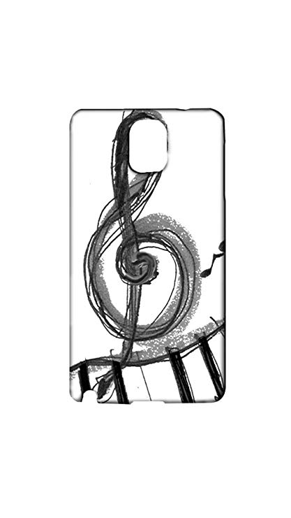 417x741 music symbol drawing mobile back cover electronics - Cover Drawing