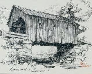 317x256 Image Result For Pencil Sketches Covered Bridge Drawings - Covered Bridge Drawing