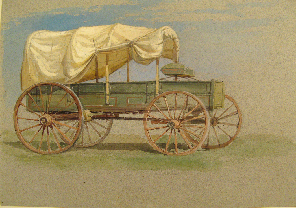 Covered Wagon Drawing at Explore collection of