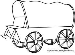262x192 How To Draw A Covered Wagon Step - Covered Wagon Drawing