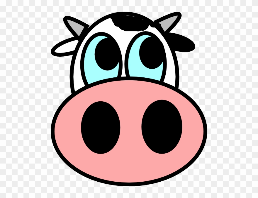 How to Draw a Cow Face Easy