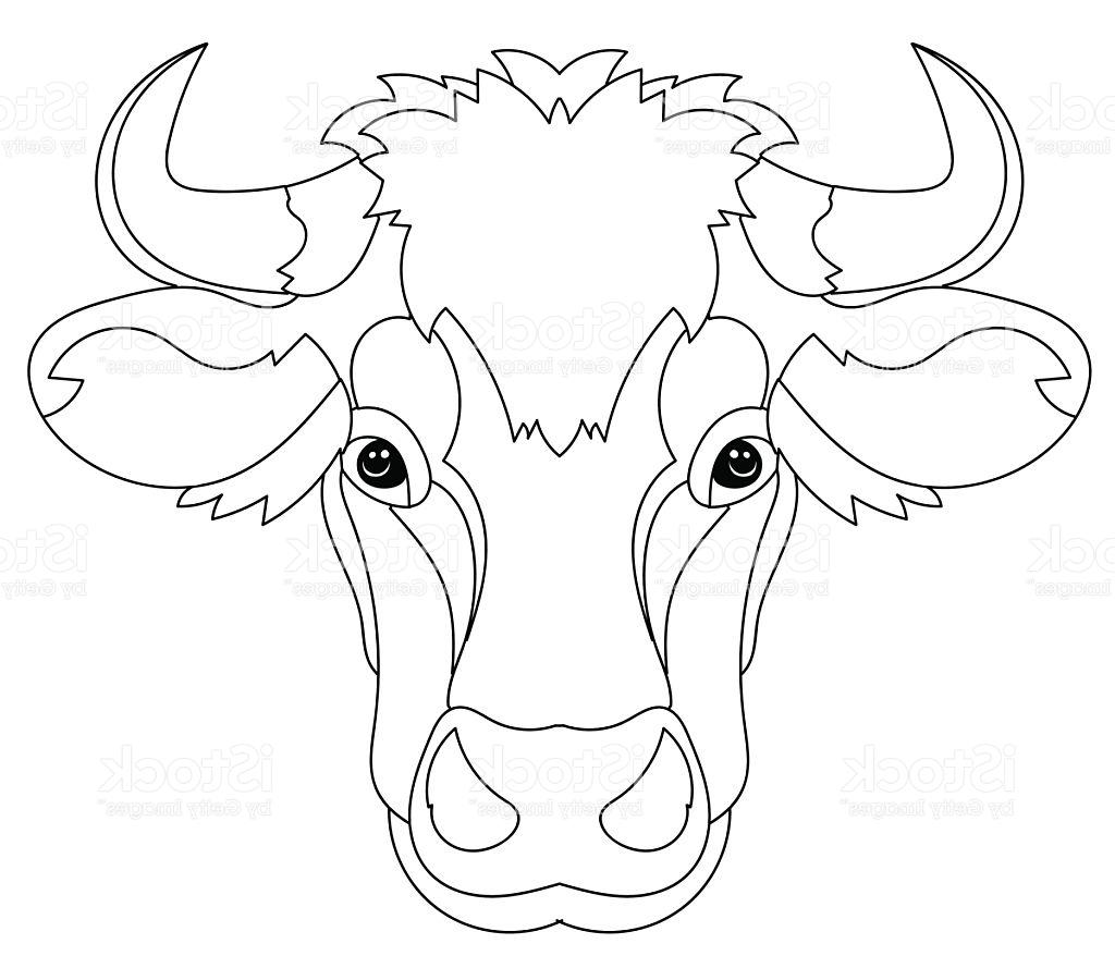 1024x878 Cow Drawing And Label A Easy Step - Cow Drawing Pictures