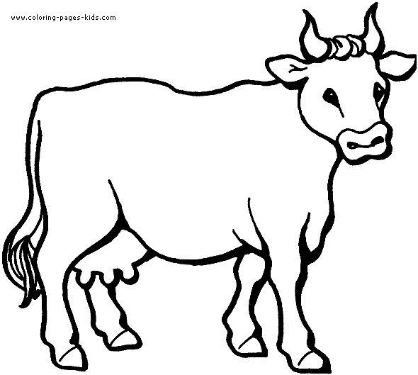 Cow Line Drawing At Paintingvalleycom Explore Collection