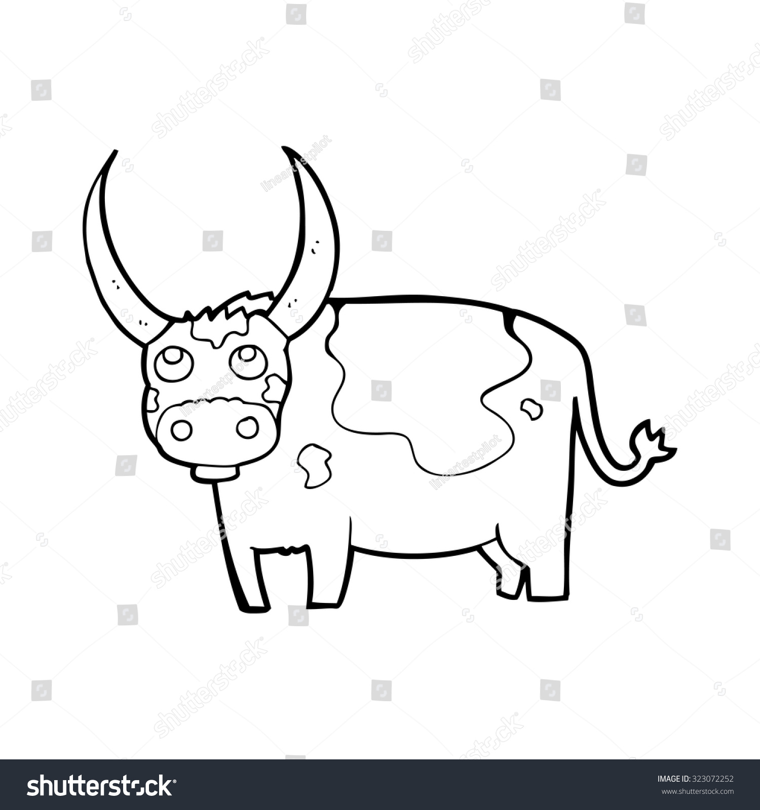 1500x1600 Simple Cute Cow Drawing Pictures Pencil And Calf Outline Label - Cow Simple Drawing