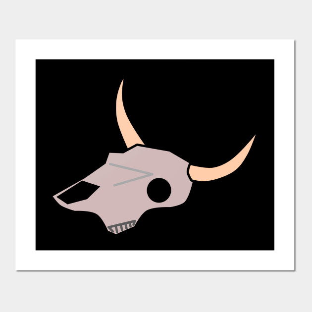 630x630 Funny Tribal Cow Skull Drawing - Cow Skull Drawing