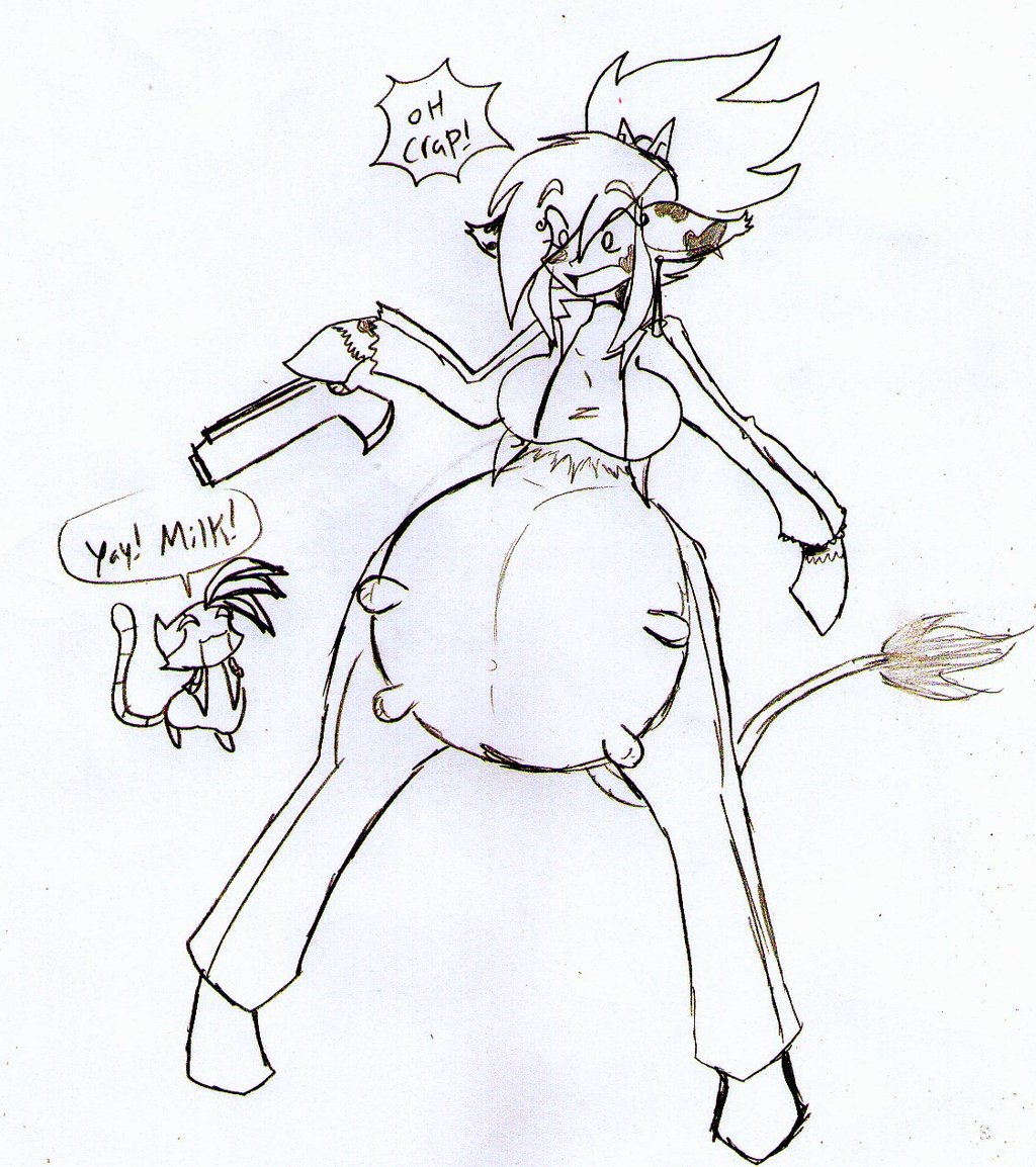 1024x1154 Cow Drawing Human For Free Download - Cow Udder Drawing