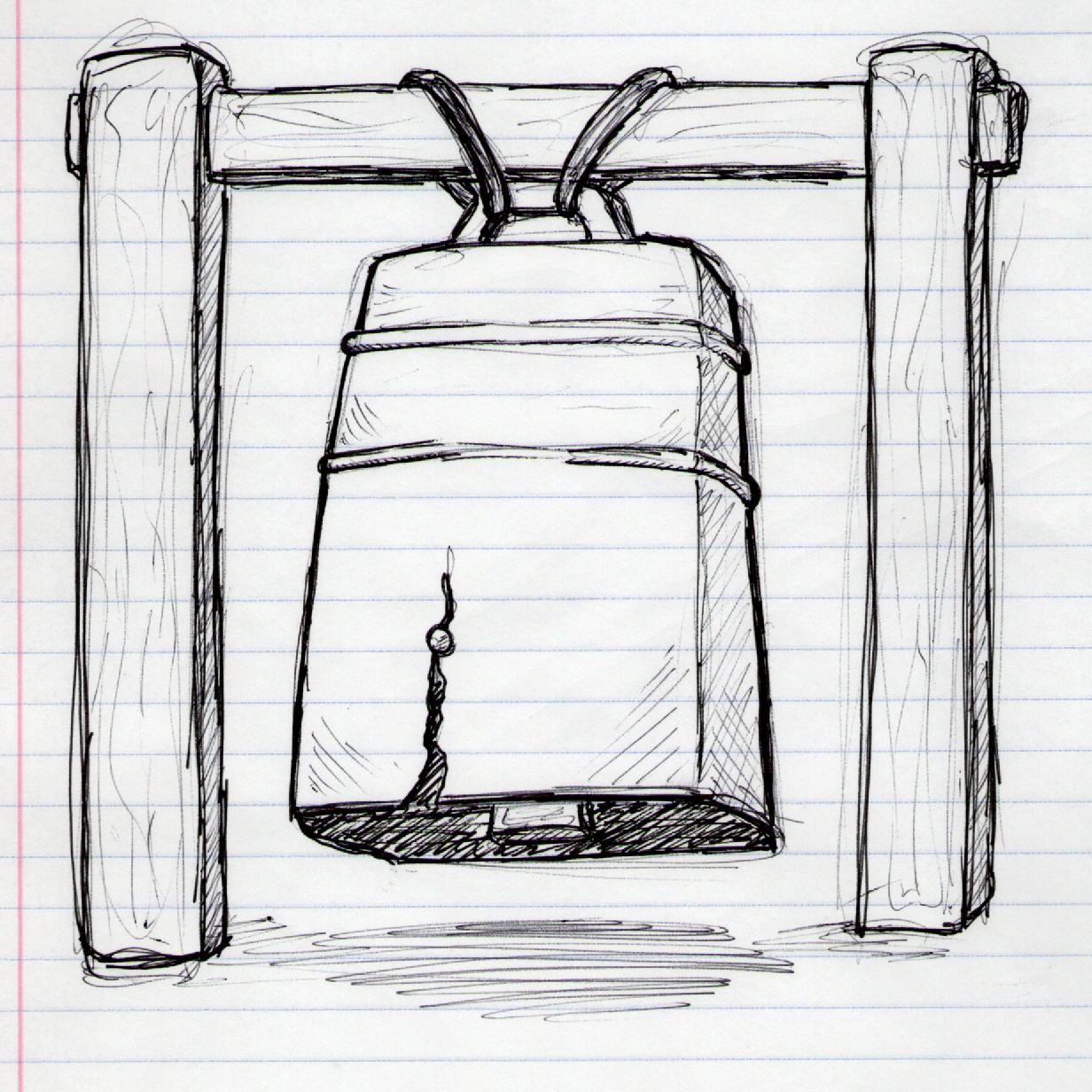 Cowbell Drawing at Explore collection of Cowbell