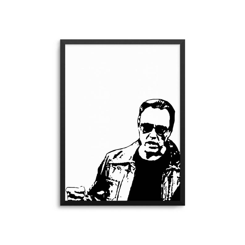 794x794 More Cowbell Christopher Walken Poster Funny Music Studio Etsy - Cowbell Drawing