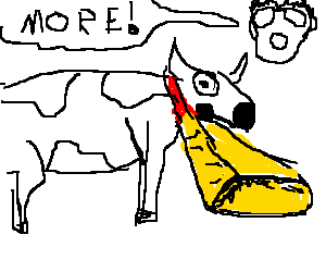 300x250 It Needs More Cowbell! Drawing - Cowbell Drawing