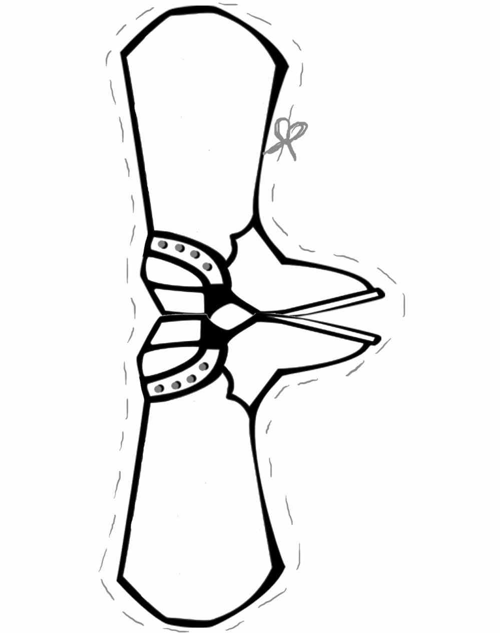 999x1264 Cowboy Boot Line Drawing - Cowboy Boot Line Drawing