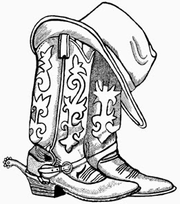 261x296 cowboy boots and cowboy hat drawing hd shoe clip art fashion - Cowboy Boots And Hat Drawing