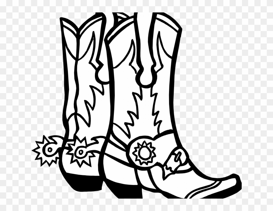 880x680 Cowboy Boots Clipart Png - Cowboy Boots Drawing