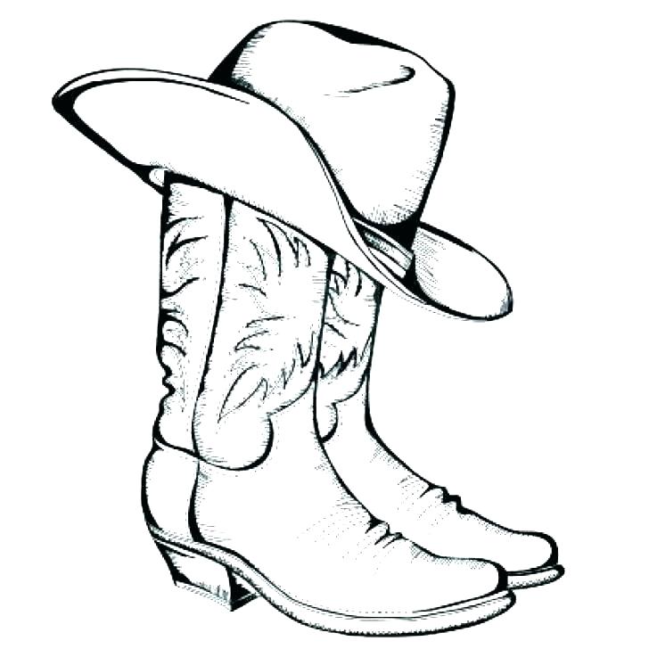 Cowboy Boots Drawing at PaintingValley.com | Explore collection of ...