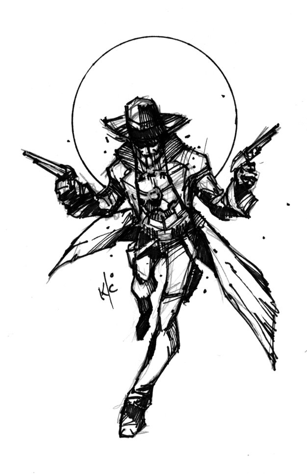 626x964 the bad flip blog draw! wait! what - Cowboy Drawing