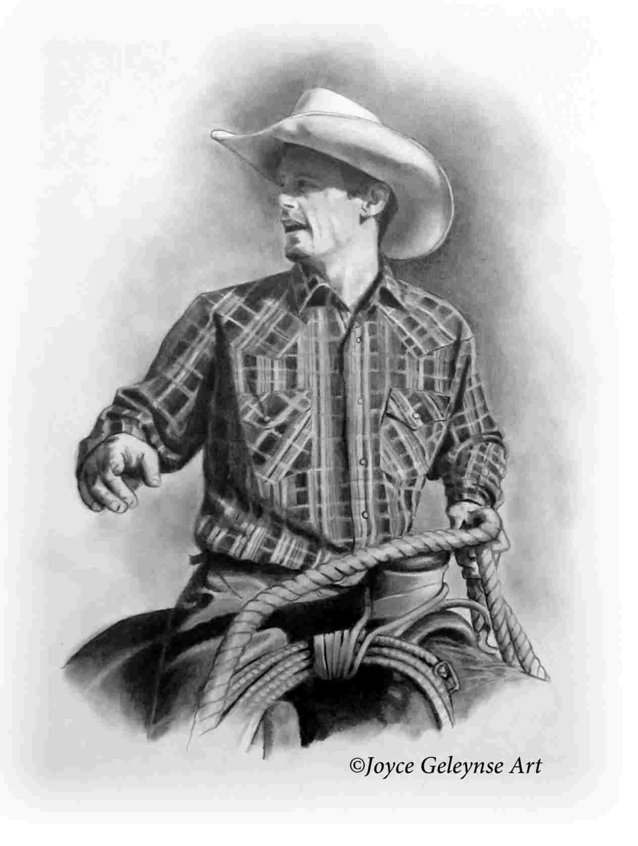 1263x1676 Cowboy Drawing Art And Drawings Drawingsrhcom - Cowboy Drawing
