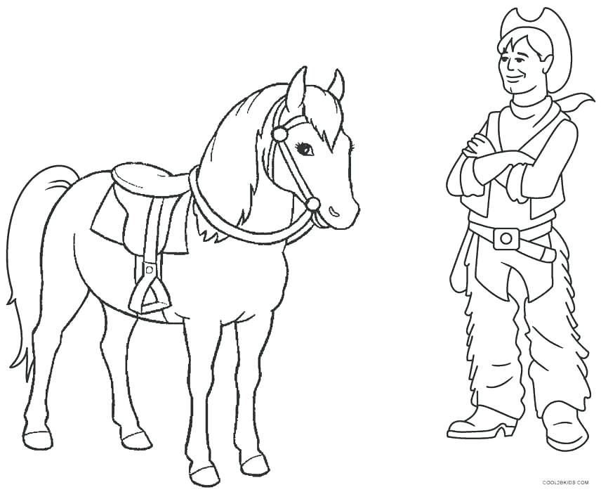 856x700 Coloring Pages Online Printable For Kids Adults Pdf Cowboy Boots - Cowboy Drawing For Kids
