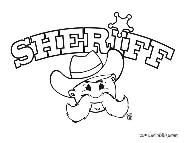 620x480 Cowboy Coloring Pages, Videos For Kids, Free Online Games - Cowboy Drawing For Kids