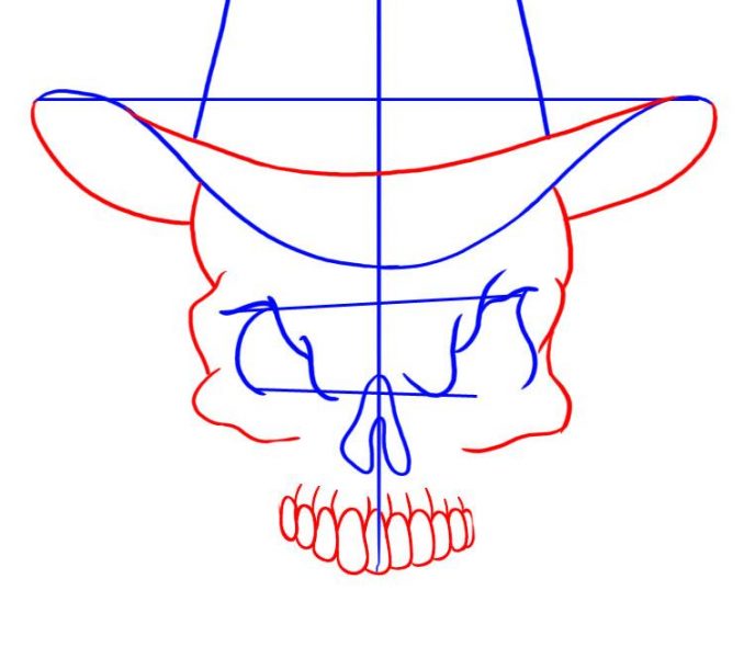 678x600 Cowboy Hat Drawing - Cowboy Hat Drawing