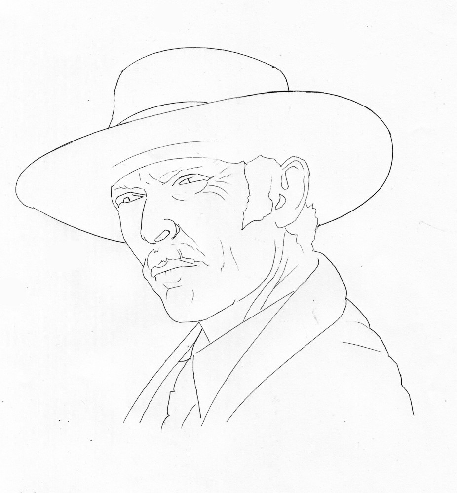 926x1000 Cowboy Tutorial - Cowboy Hat Drawing Tutorial