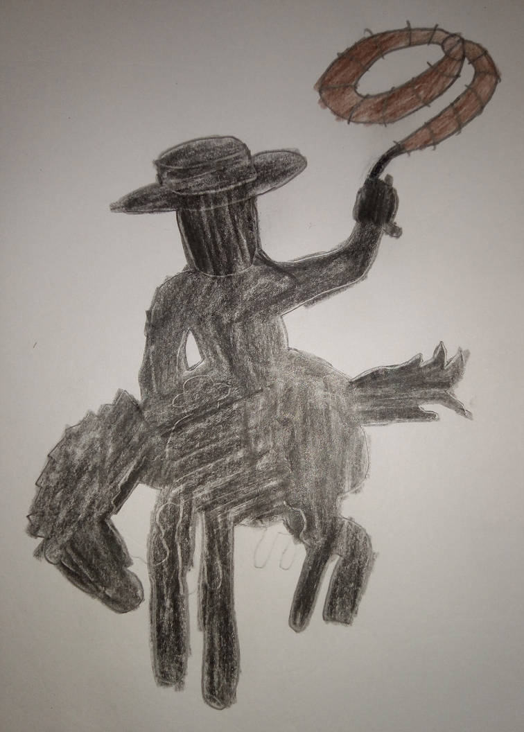 756x1056 Toy Story Lasso Cowboy On Horse Drawing - Cowboy On Horse Drawing