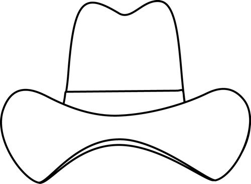 Cowgirl Hat Drawing at PaintingValley.com | Explore collection of ...