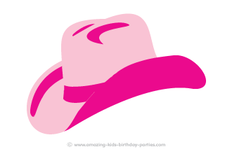 320x220 Cowgirl Clipart Cowgirl Hat - Cowgirl Hat Drawing