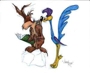 Coyote Cartoon Drawing