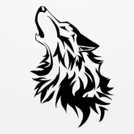 190x190 Coyote Howling - Coyote Howling Drawing