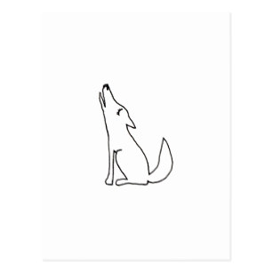 307x307 Coyotes Line Gifts Gift Ideas Zazzle Uk - Coyote Line Drawing