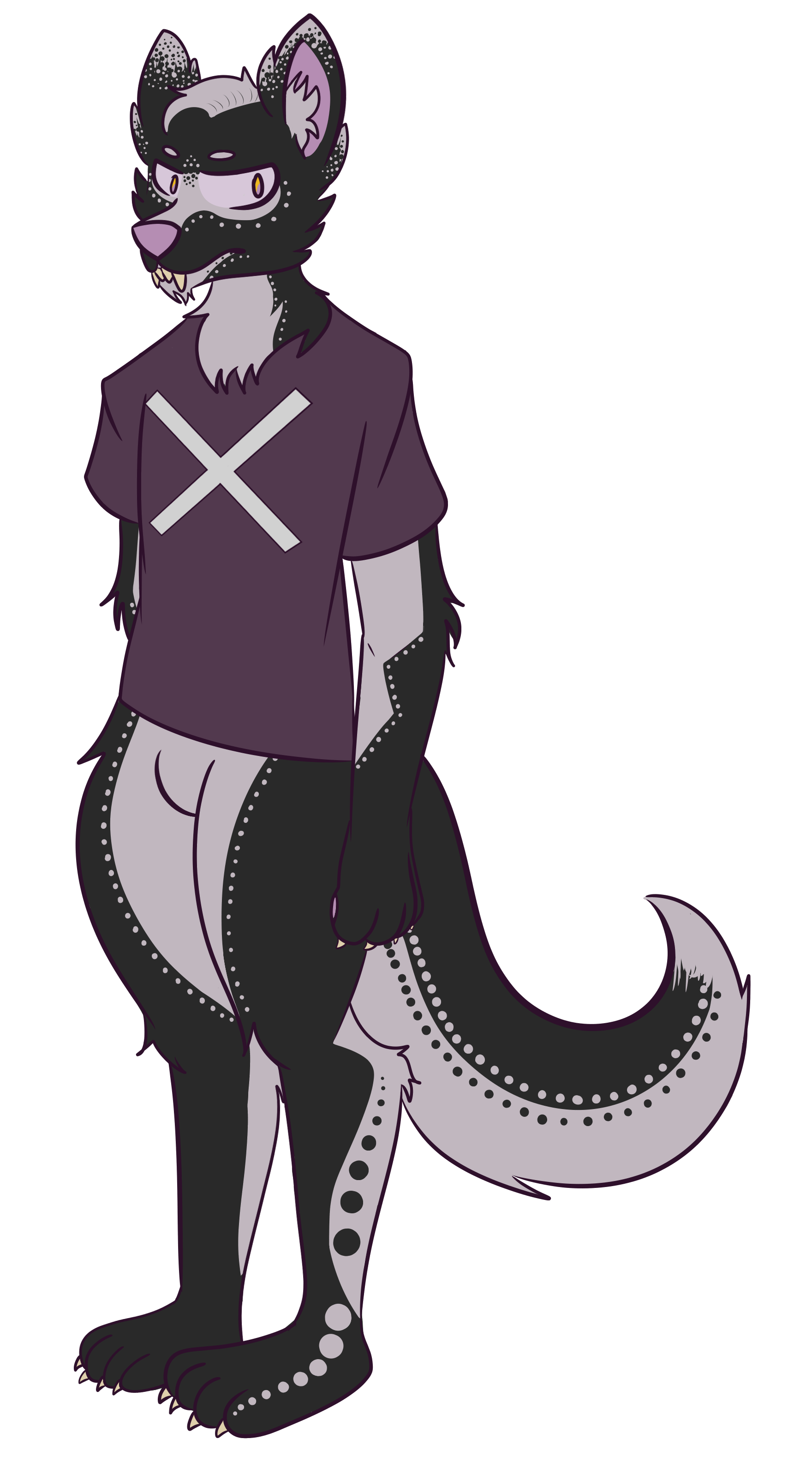 1760x3183 My First Public Furry Drawing - Cpu Drawing