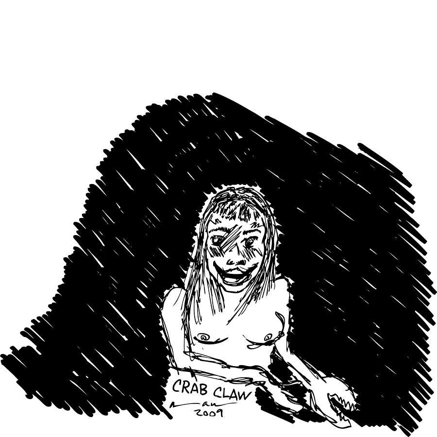 900x900 Crab Claw Drawing - Crab Claw Drawing