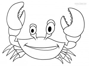 300x224 Crab Drawing For Kids Free Marlin Cliparts Outline, Download Free - Crab Drawing For Kids