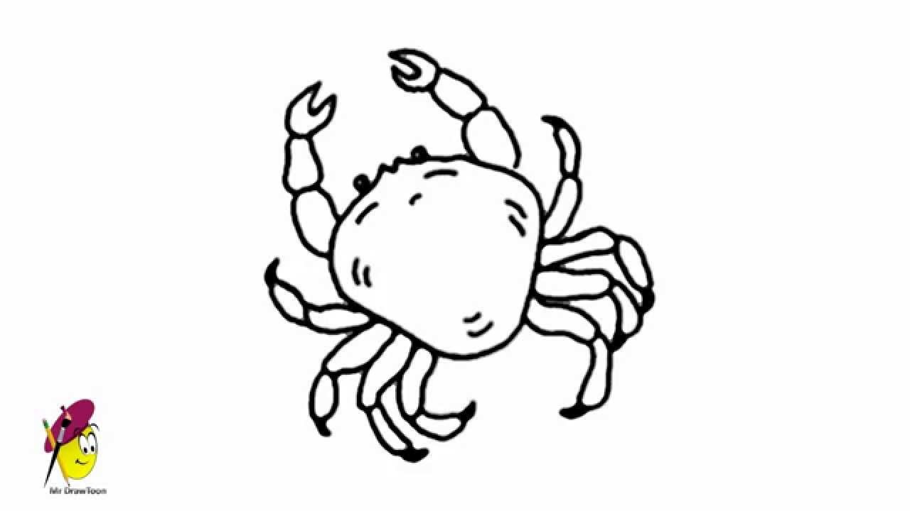 1280x720 King Crab - Crab Drawing Images